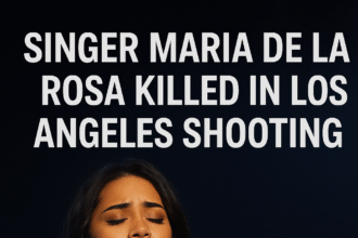 Singer Maria De La Rosa Killed in Los Angeles Shooting | Newsgrover Reports