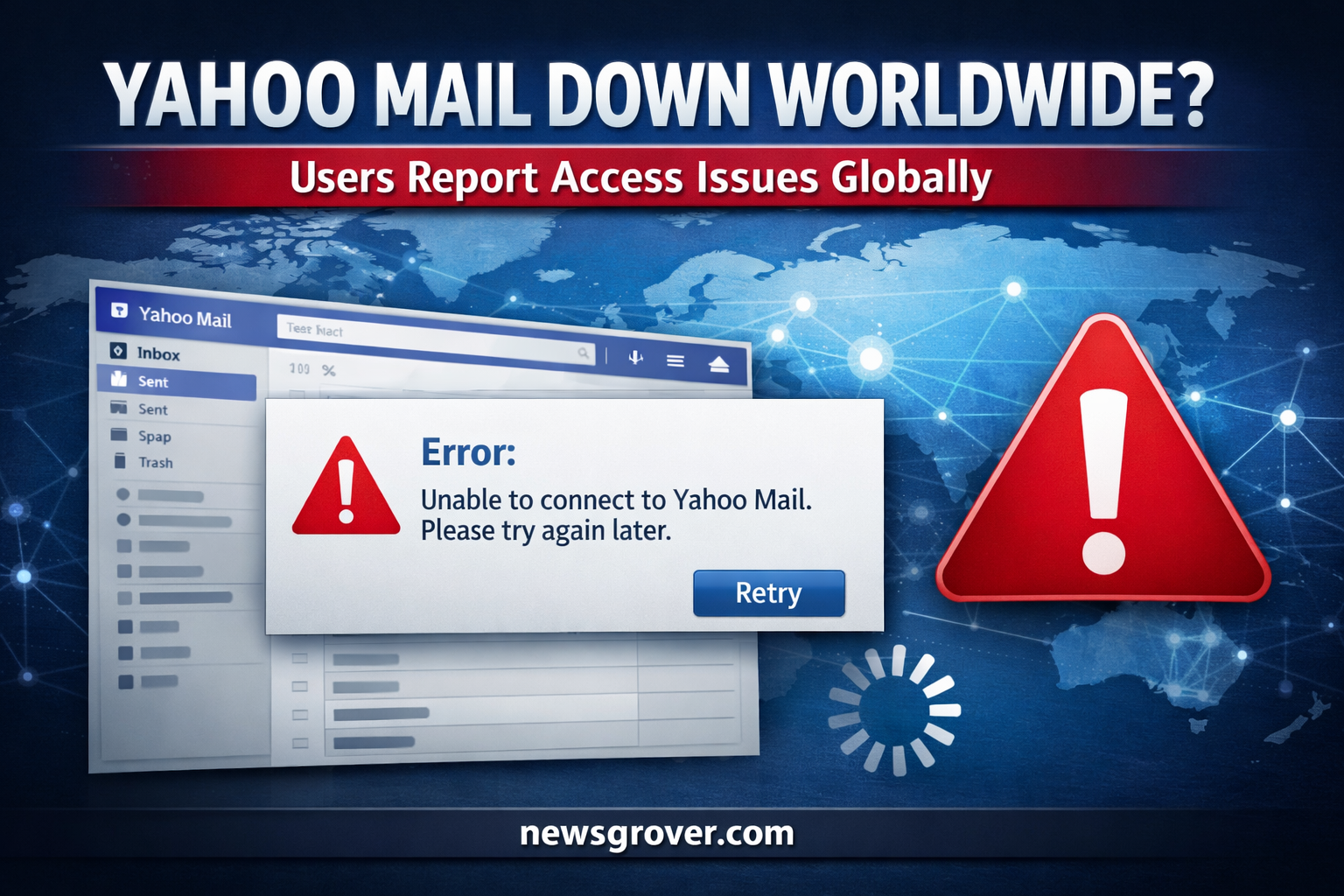 Yahoo Mail Down Worldwide? Latest Reports and Service Updates