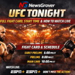 UFC Tonight: Full Fight Card, Start Time, Main Event & How to Watch Live
