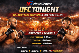 UFC Tonight: Full Fight Card, Start Time, Main Event & How to Watch Live