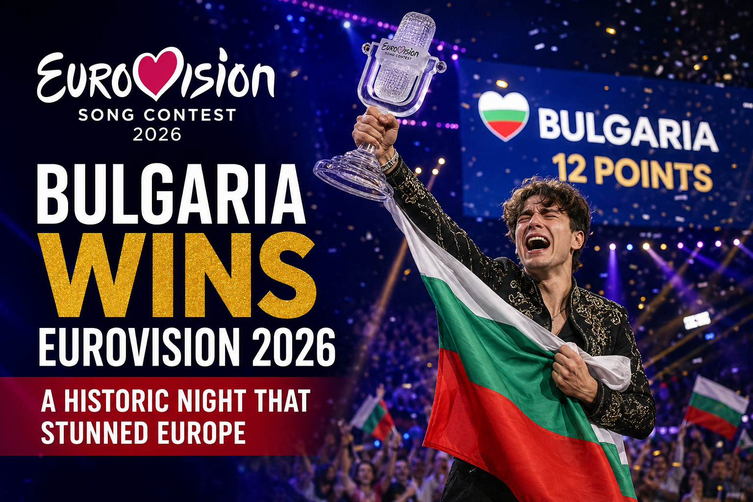 Bulgaria Wins Eurovision 2026: A Historic Night That Stunned Europe