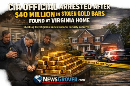 CIA Official Arrested After $40 Million in Stolen Gold Bars Found at Virginia Home