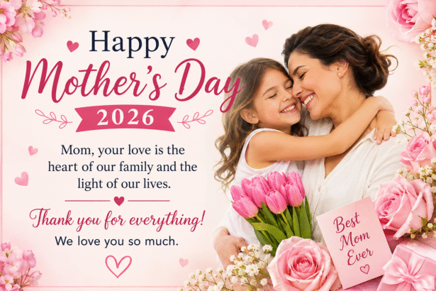 Happy Mother’s Day Message: Heartfelt Wishes to Make Mom Feel Truly Special
