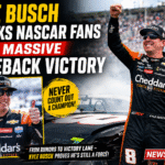 Kyle Busch Shocks NASCAR Fans With Massive Comeback Victory