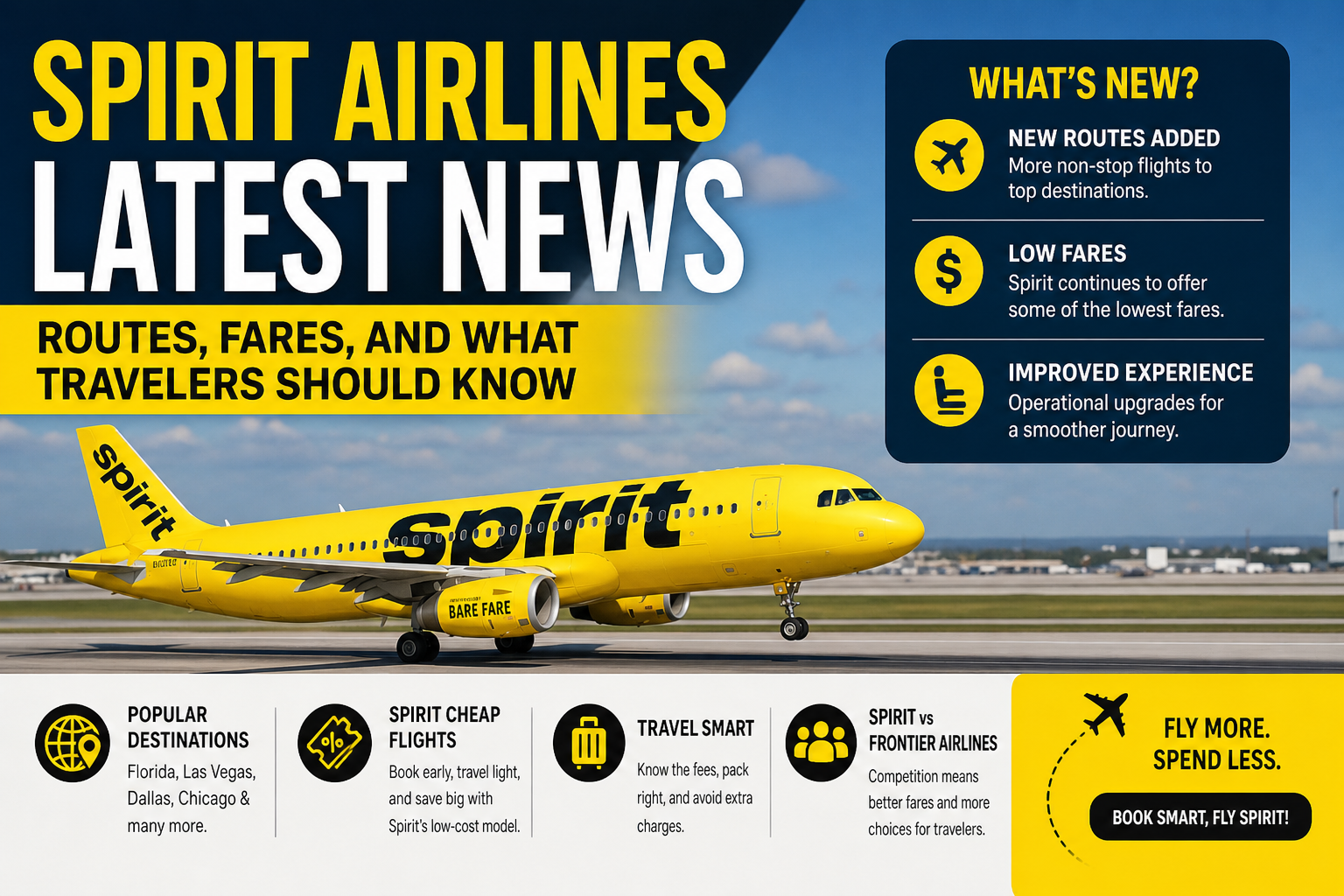 Spirit Airlines Latest News: Routes, Fares, and What Travelers Should Know